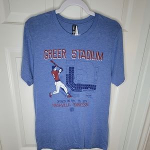 2017 Greer Stadium NASHVILLE SOUNDS Tshirt Size M